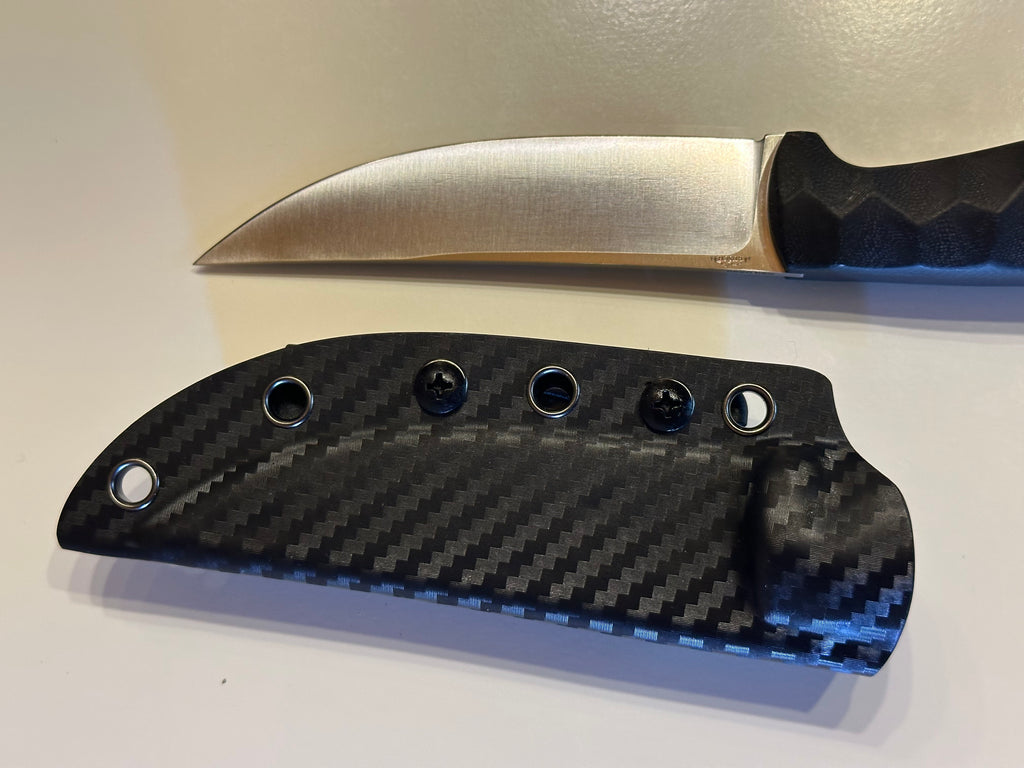 Berus JARS Messer von Jackknife N690 Stahl 60 HRC Brushed Outdoor Jagd Messer Black G10